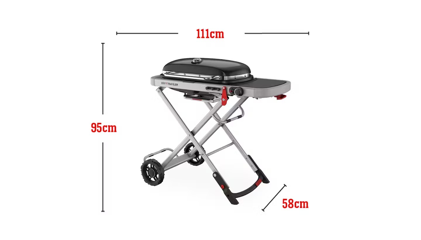 Grelhador a gás Weber Traveler