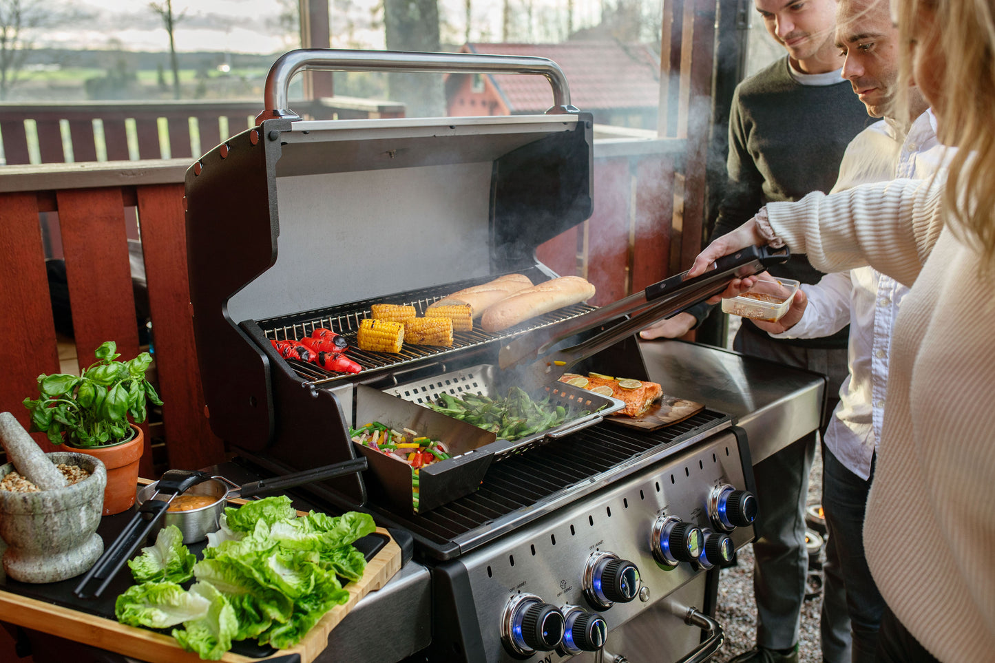 Grelhador a Gás Broil King BARON™ 490 IR