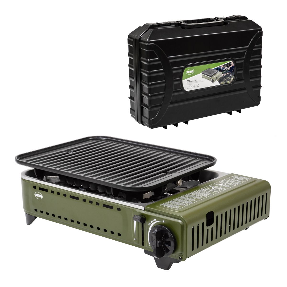 Fogão / Grelhador Portátil Grill AMIG