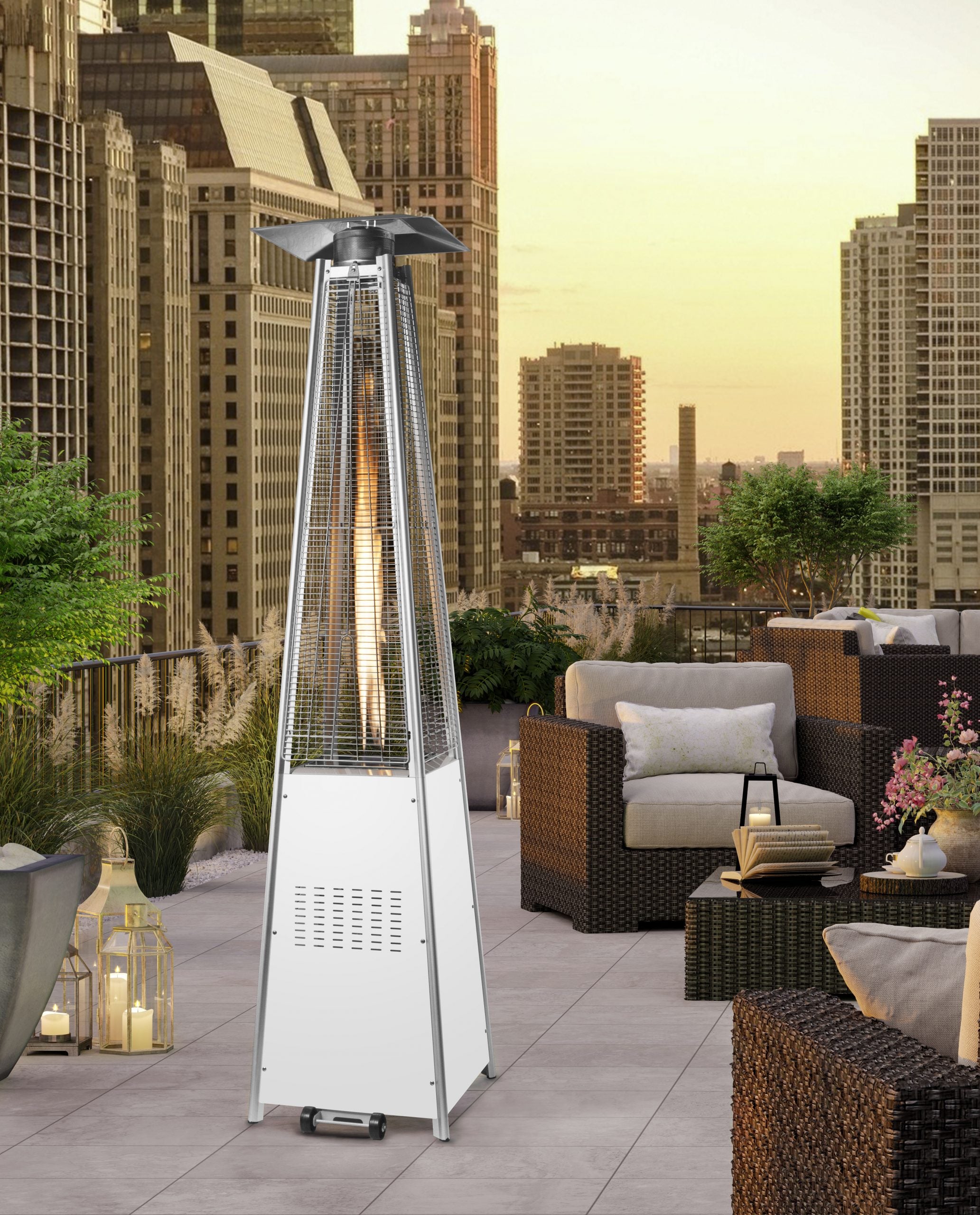 Butsir pyramid heater